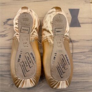 Custom Freed classic pointe shoes, 3.5 XXX Fish